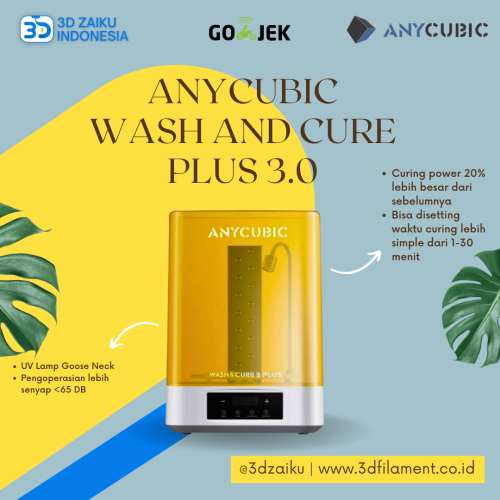 Anycubic Wash and Cure PLUS 3.0 Larger Size 2 in 1 Uniform Curing